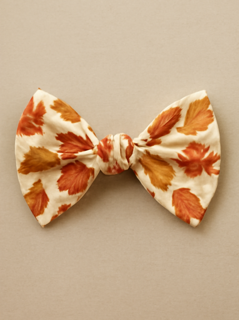 Autumn Series Baby Headband - Fall Bow Design
